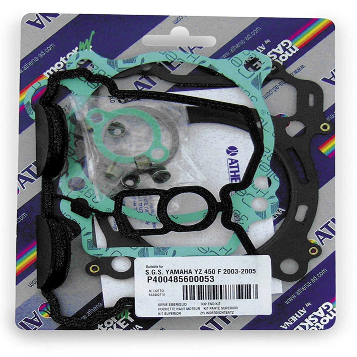 ATHENA TOP END GASKET KIT TTR 50E